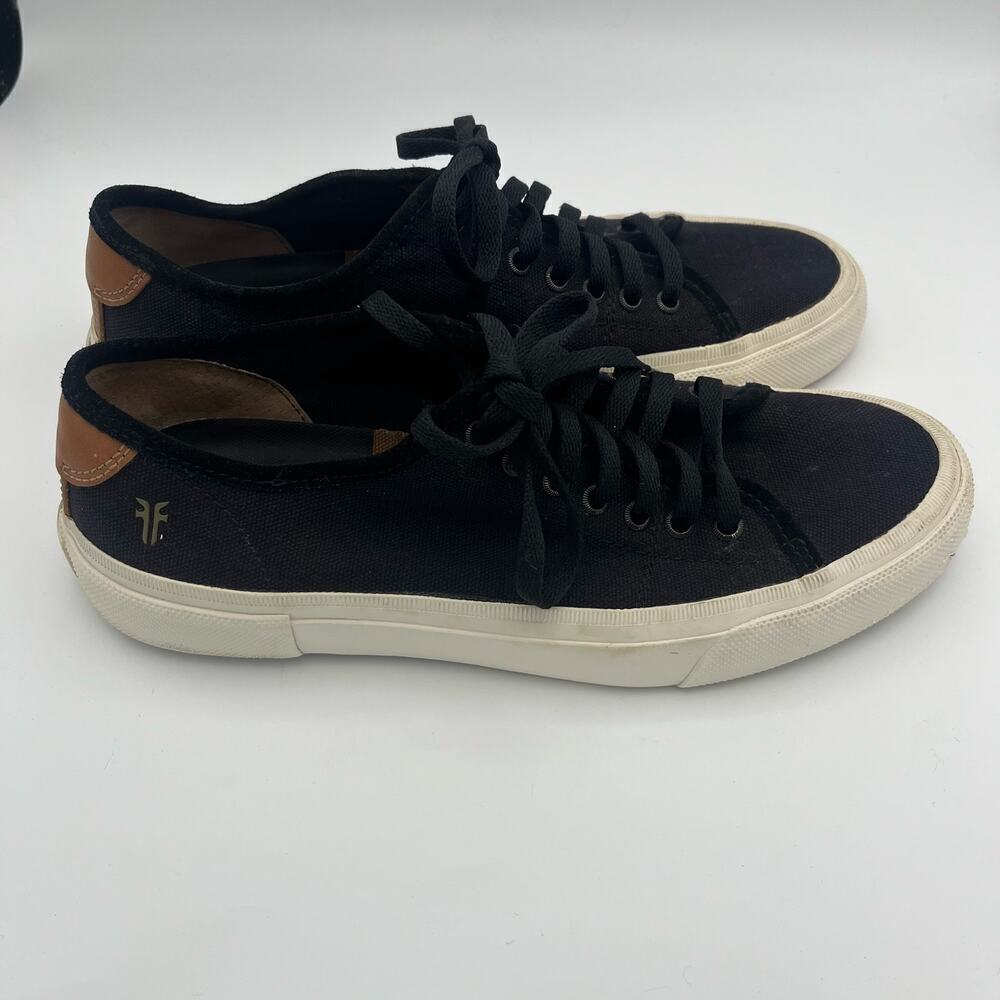 Frye Men's Black Canvas Sneakers Size 8 M